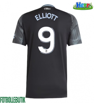 Aston Villa Harvey Elliott #9 Bortatröja 2025-26 Kortärmad